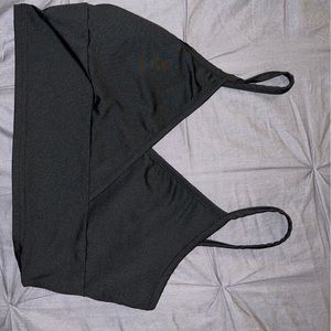 Black tank/bralette top
